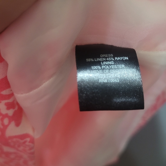 Jessica Howard pink paisley dress Sz.16 - Picture 6 of 8